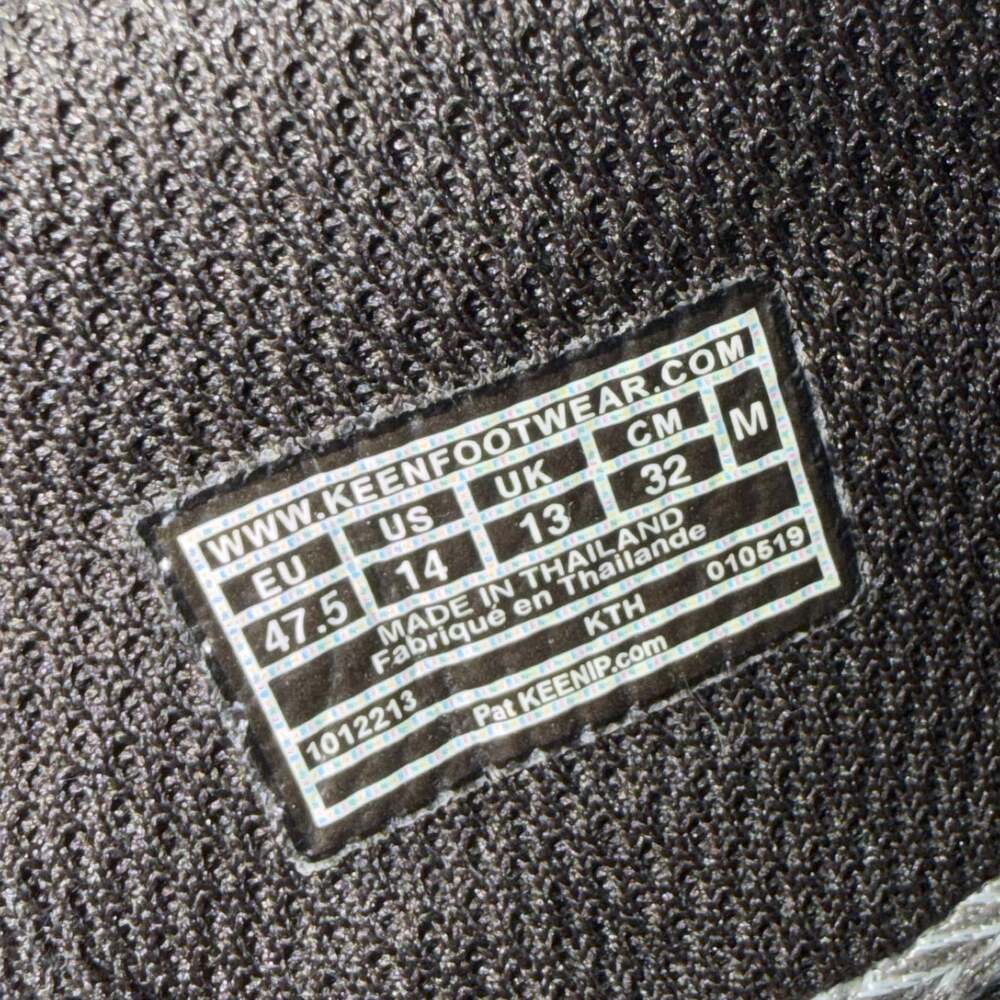 Keen Targhee II Waterproof Hiking Shoes Mens Size 14 Brown Leather - Picture 10 of 12